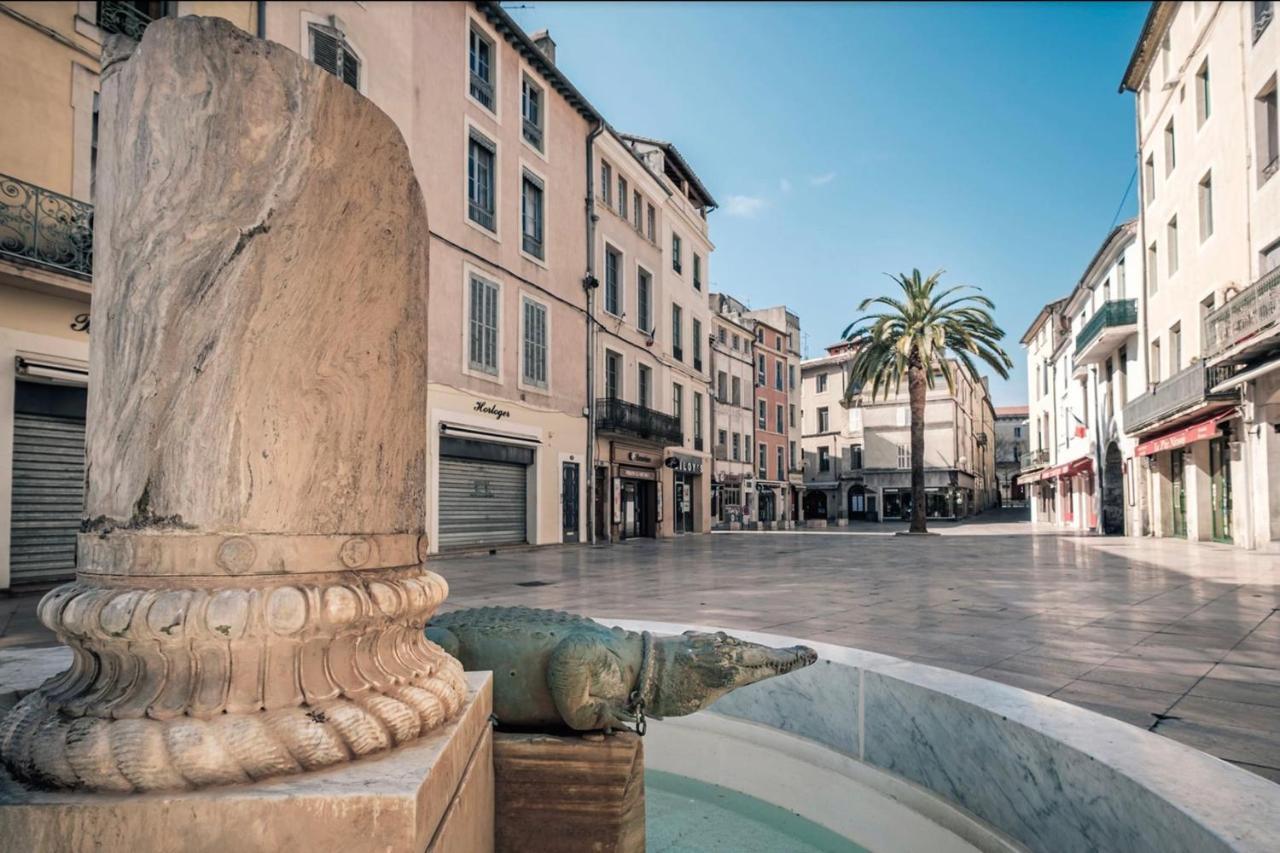 L'Escale Cevenole - Terrasse Et Clim Daire Nîmes Dış mekan fotoğraf