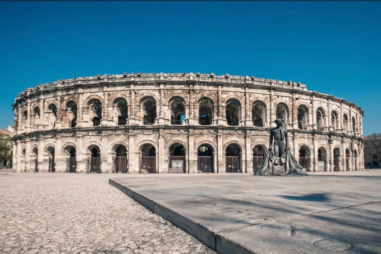 L'Escale Cevenole - Terrasse Et Clim Daire Nîmes Dış mekan fotoğraf